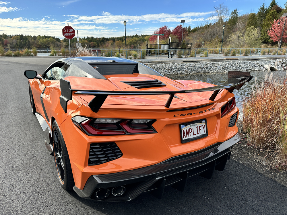 2022 Corvette C8 rear diffuser